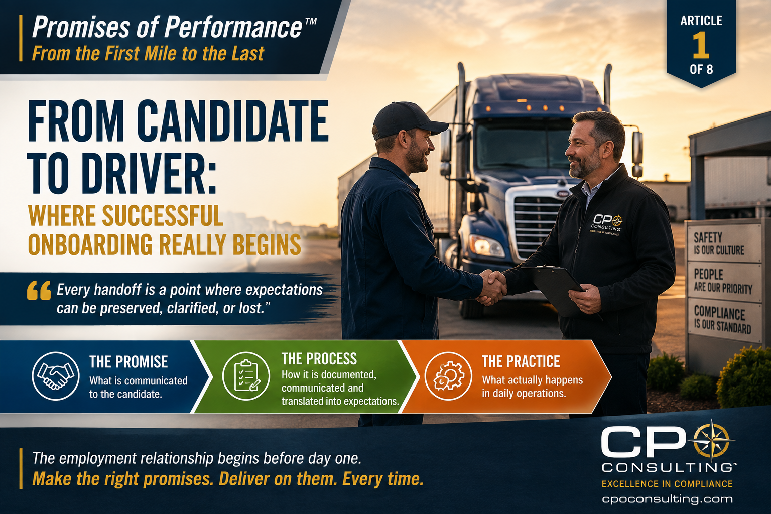 From Candidate to Driver: Where Successful Onboarding Really Begins | CPO Consulting™